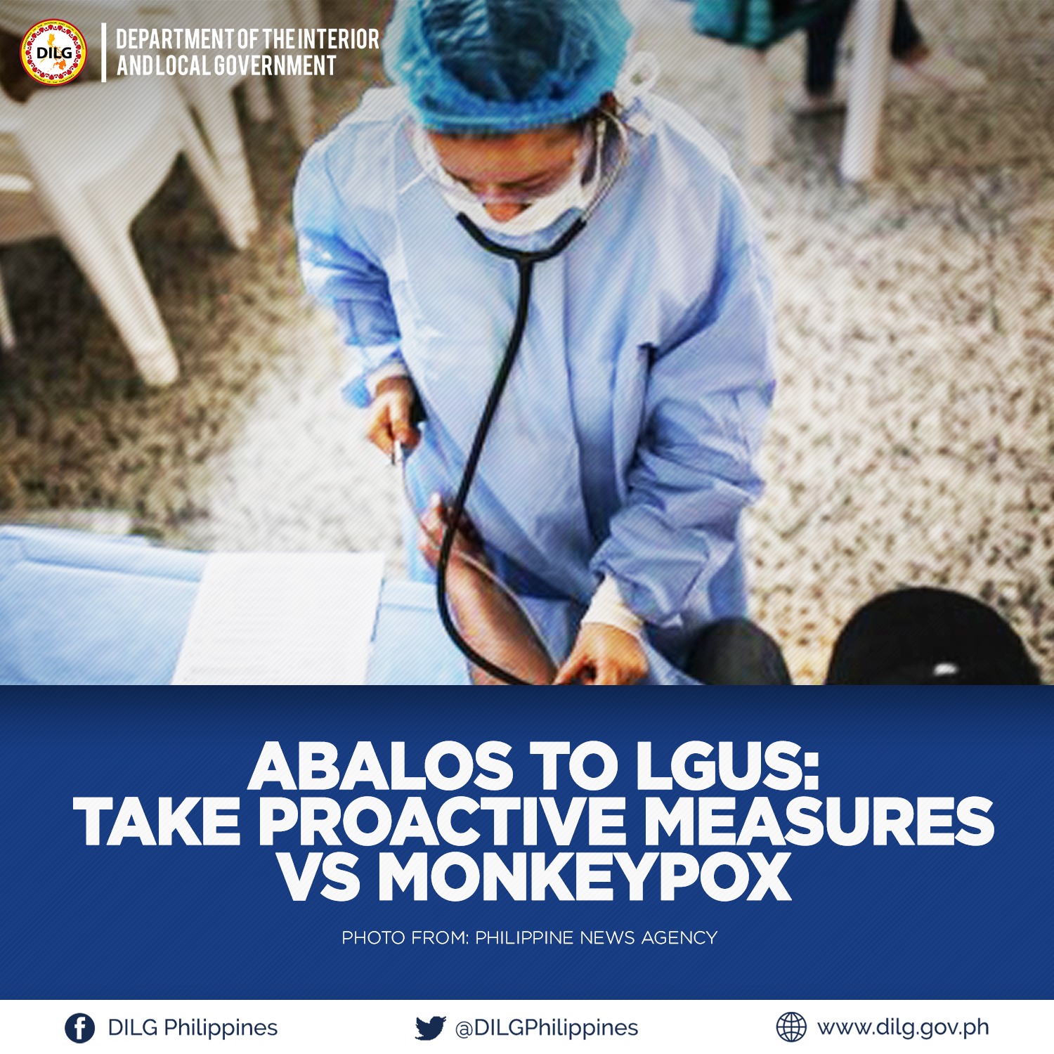 Abalos to LGUs: Take proactive measures vs monkeypox