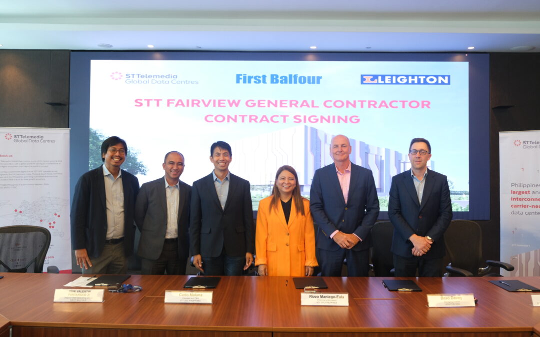 STT GDC Philippines initiates largest data center build with First Balfour-Leighton Asia Joint Venture