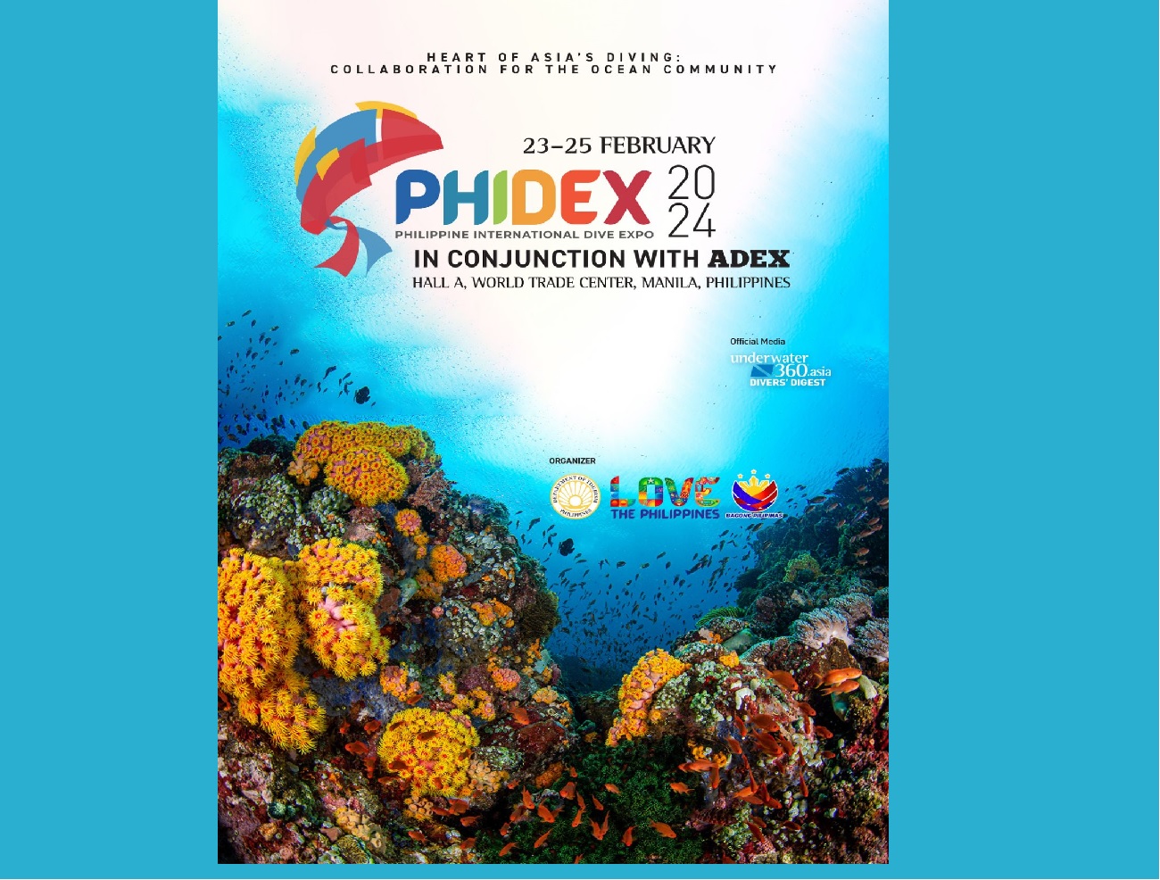 DOT to host the Philippine International Dive Expo (PHIDEX) in February 2024
