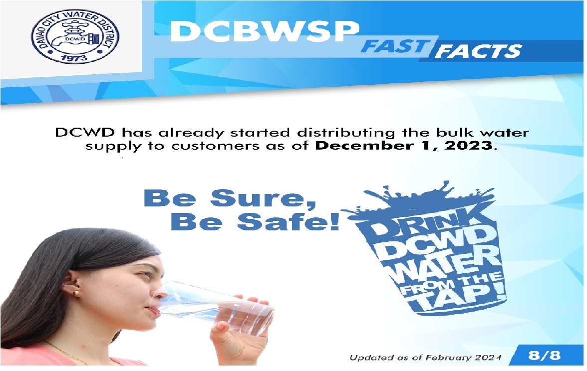 Davao City Bulk Water Supply Project Fast Facts(8/8)