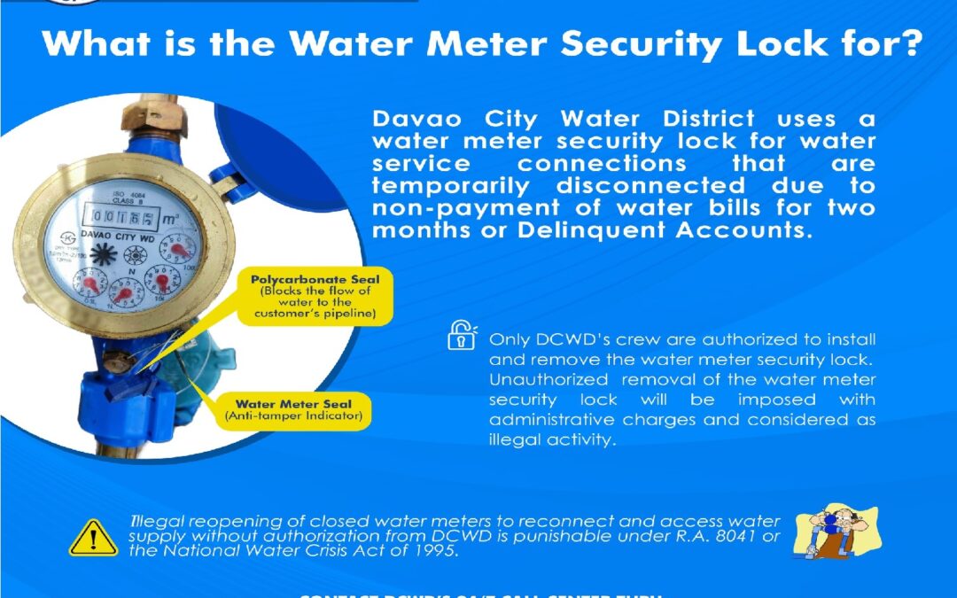 DCWD 101: What is the Water Meter Security Lock for?