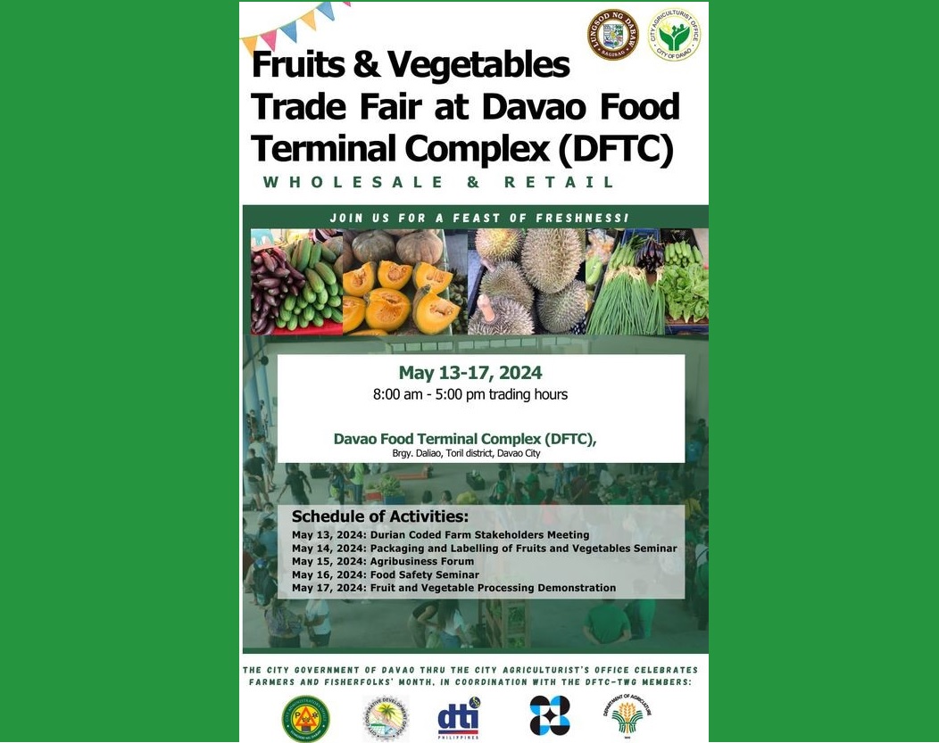 VARIOUS TRAINING TO IMPROVE FARM PRODUCTION OFFERED AT DAVAO FOOD TERMINAL COMPLEX